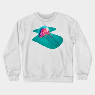 Galactic Jellyfish Crewneck Sweatshirt